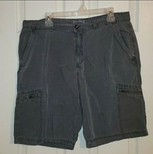 Calvin Klein Dark Grey Cargo Shorts Size 38